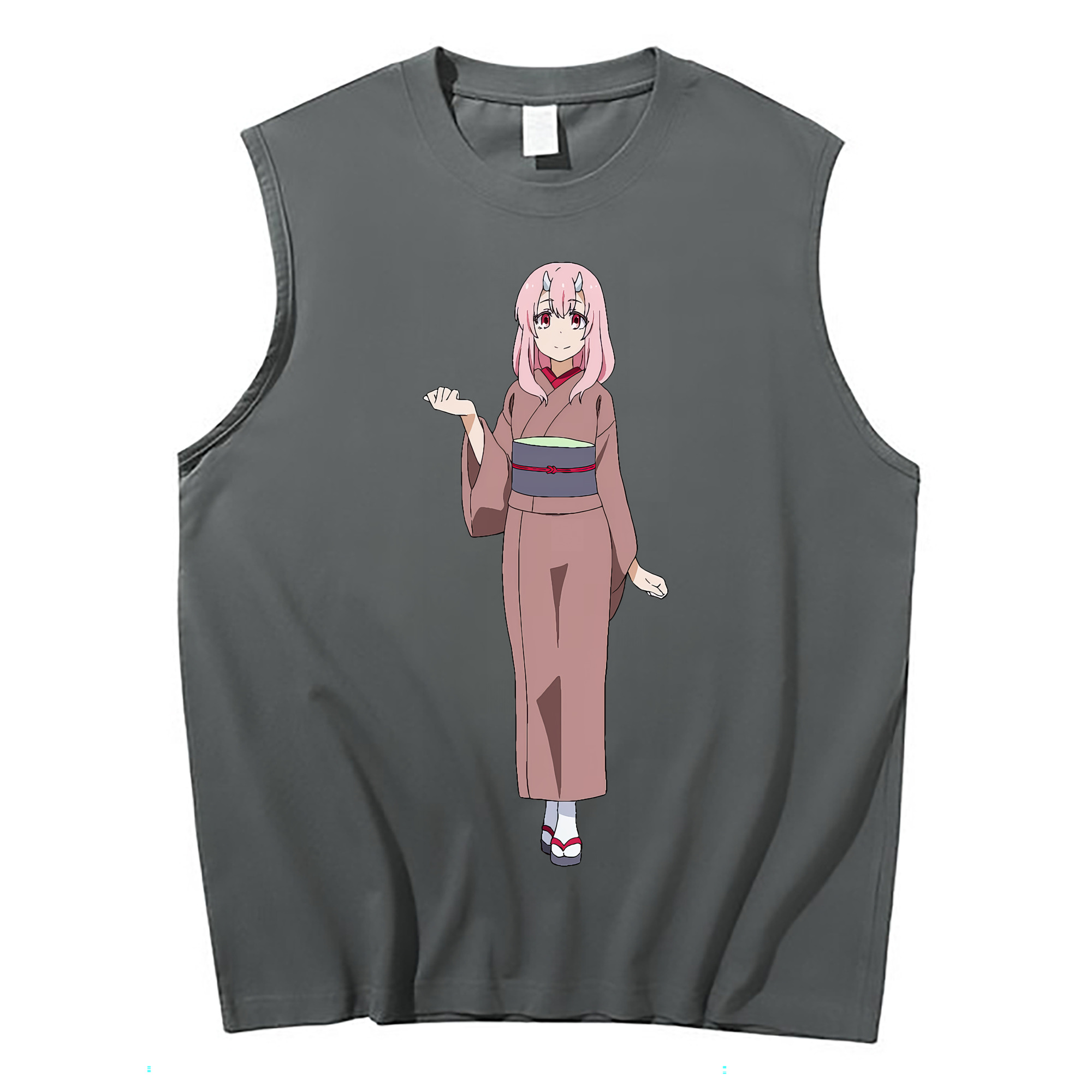（画像用） 転スラ Regarding Reincarnated to Slime コットン100％タンクトップ（フロントプリント）